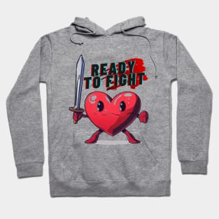 heart fighting Hoodie